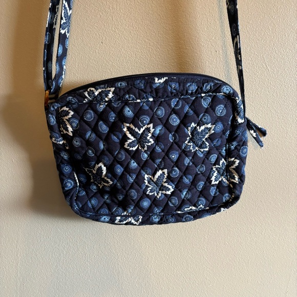 Vintage Vera Bradley crossbody/shoulder bag + small tri-fold wallet - Picture 4 of 14